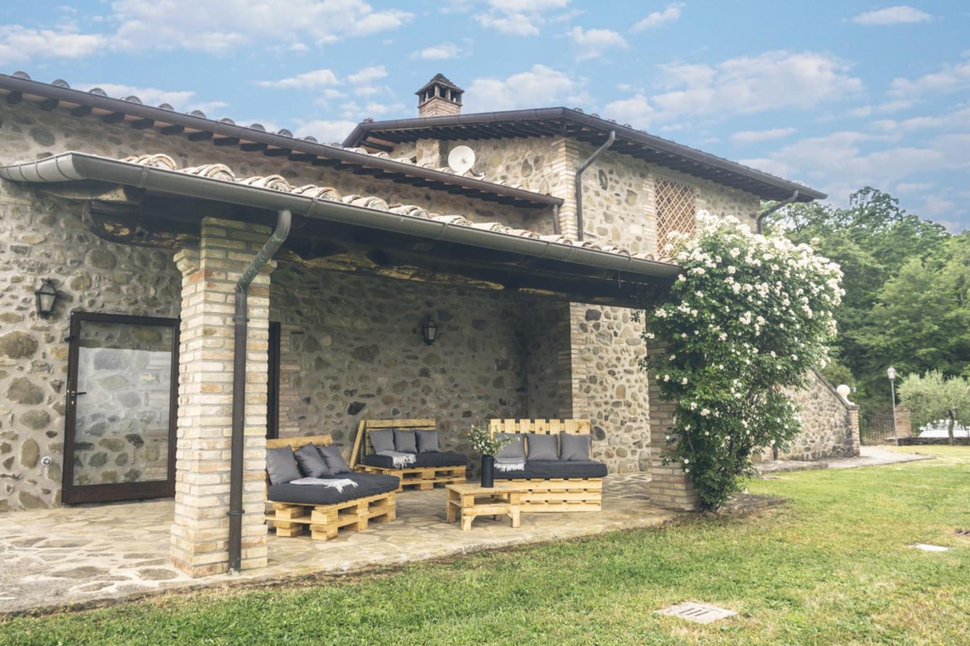 Villa Elisa - Private Pool & Airco Near Reschio Castle Lugnano المظهر الخارجي الصورة
